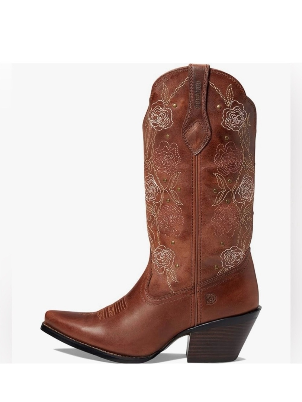 Durango Women's Brown Embroidered Western Boots